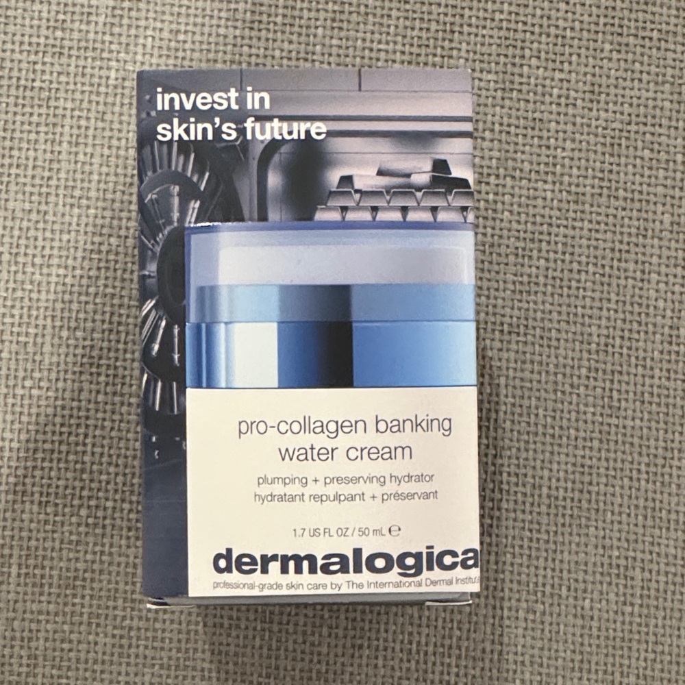 Dermalogica Pro-Collagen Banking Water Cream plumping preserving hydrator NEW